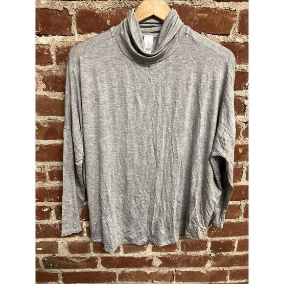 Wynne Layers Women's Size XS Gray Turtleneck Long Sleeve Tunic Top - Picture 1 of 3